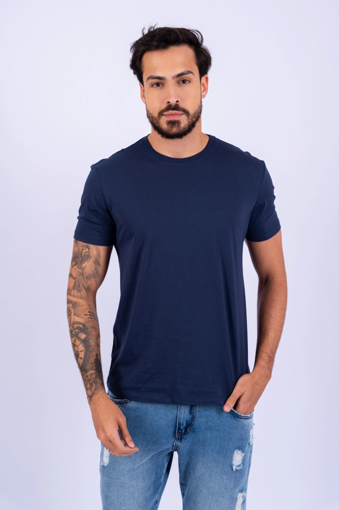 T-SHIRT ESPECIAL MAHALO PIMA AZUL